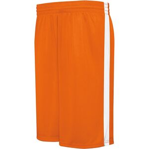 HighFive 335871 - Youth Competition Reversible Short Orange/White