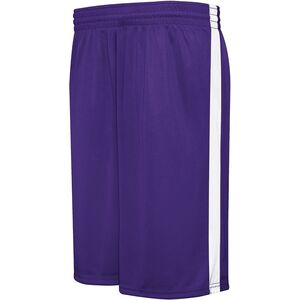 HighFive 335871 - Youth Competition Reversible Short Purple/White