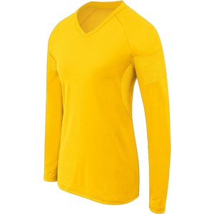 HighFive 342142 - Ladies Long Sleeve Raptor Jersey Athletic Gold/Athletic Gold/Athletic Gold