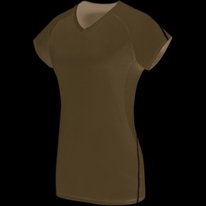 HighFive 342173 - Girls Short Sleeve Solid Jersey