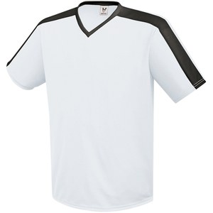 HighFive 322731 - Youth Genesis Soccer Jersey White/Black