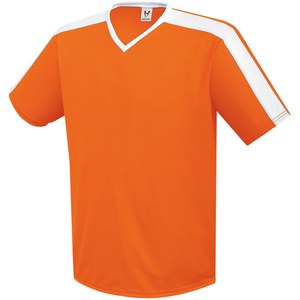 HighFive 322731 - Youth Genesis Soccer Jersey Orange/White