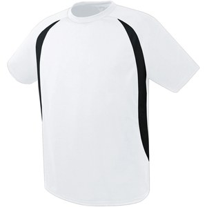 HighFive 322781 - Youth Liberty Soccer Jersey White/Black