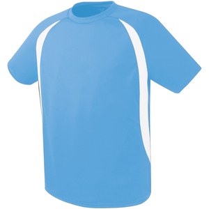 HighFive 322781 - Youth Liberty Soccer Jersey Columbia Blue/White