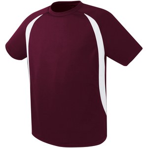 HighFive 322781 - Youth Liberty Soccer Jersey Maroon/White
