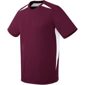 HighFive 322871 - Youth Hawk Jersey Maroon/White