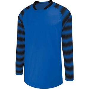 HighFive 324361 - Youth Prism Goalkeeper Jersey Royal/Black