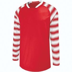 HighFive 324361 - Youth Prism Goalkeeper Jersey Scarlet/White