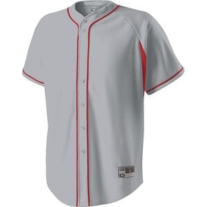 Holloway 221211 - Youth Ignite Jersey Blue Grey/Scarlet