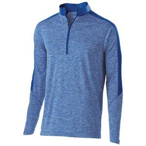 Holloway 222542 - Electrify 1/2 Zip Pullover Royal Heather/ Royal