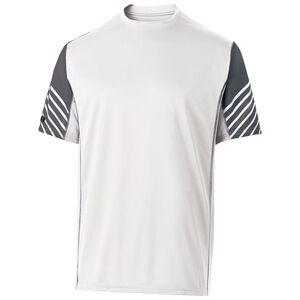 Holloway 222544 - Arc Short Sleeve Shirt White/ Carbon