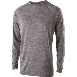 Holloway 222624 - Youth Electrify 2.0 Shirt Long Sleeve Graphite Heather