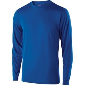 Holloway 222625 - Youth Gauge Shirt Long Sleeve Royal blue