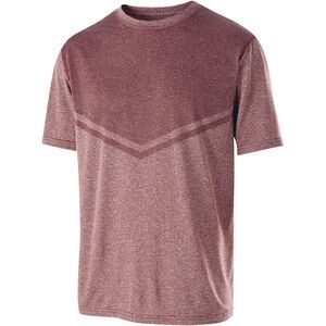 Holloway 222637 - Youth Seismic Shirt Maroon Heather