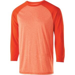 Holloway 222638 - Youth Typhoon Shirt Orange Heather/Orange