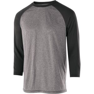 Holloway 222638 - Youth Typhoon Shirt Graphite Heather/Carbon