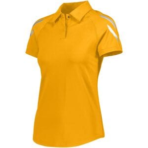 Holloway 222713 - Ladies Flux Polo Light Gold