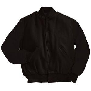 Holloway 224183 - Varsity Jacket Black