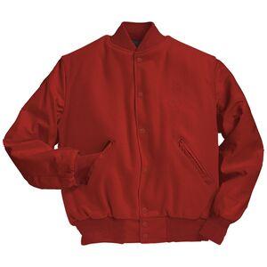 Holloway 224183 - Varsity Jacket Scarlet