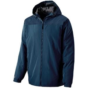 Holloway 229217 - Youth Bionic Hooded Jacket Navy/Carbon