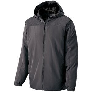 Holloway 229217 - Youth Bionic Hooded Jacket Carbon/Black