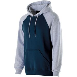 Holloway 229279 - Youth Banner Hoodie Navy/ Athletic Heather
