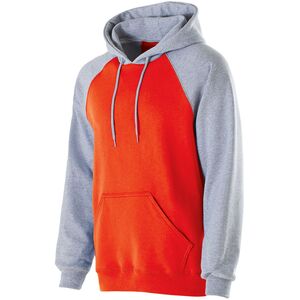 Holloway 229279 - Youth Banner Hoodie Orange/Athletic Heather