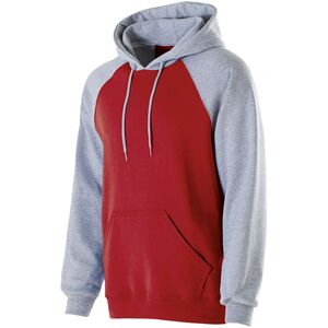 Holloway 229279 - Youth Banner Hoodie Red/ Athletic Heather