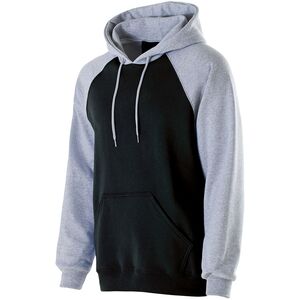 Holloway 229279 - Youth Banner Hoodie Black/Athletic Heather