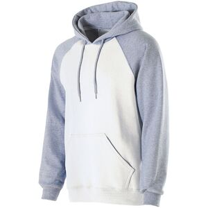 Holloway 229279 - Youth Banner Hoodie White/Athletic Heather