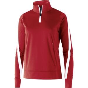 Holloway 229392 - Ladies Determination Pullover Scarlet/White