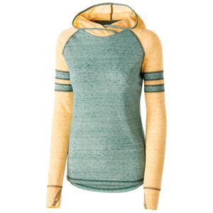 Holloway 229749 - Ladies Advocate Hoodie Forest/Light Gold