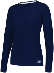 Russell 64LTTX - Ladies Essential Long Sleeve Tee Navy