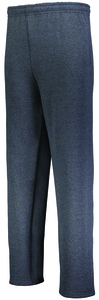 Russell 596HBB - Youth Dri Power Open Bottom Pocket Sweatpants Black Heather