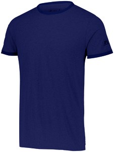 Russell 64RTTM - Essential Ringer Tee Vintage Navy Heather/Navy