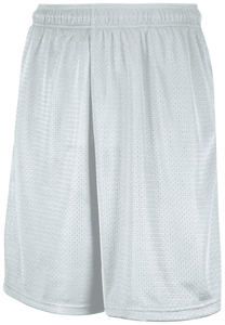 Russell 651AFM - Mesh Shorts With Pockets White