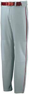 Russell 233L2M - Open Bottom Piped Pant Baseball Grey/True Red