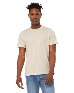 BELLA+CANVAS B3301 - Bella+Canvas Unisex Sueded Tee Heather Dust