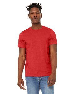 BELLA+CANVAS B3301 - Bella+Canvas Unisex Sueded Tee Heather Red