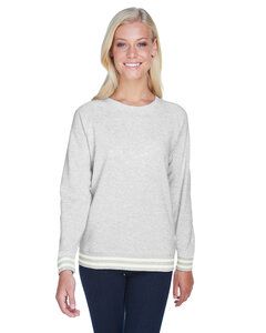 J. America JA8652 - Ladies Relay Crew Fleece