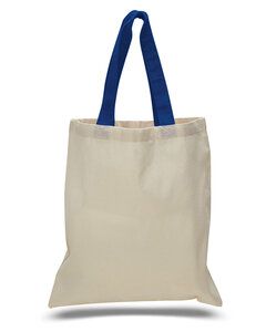 Liberty Bags OAD105 - OAD Contrasting Handles Tote Royal blue