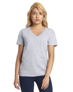 Next Level NL3940 - Women's Relaxed V Tee Heather Gray