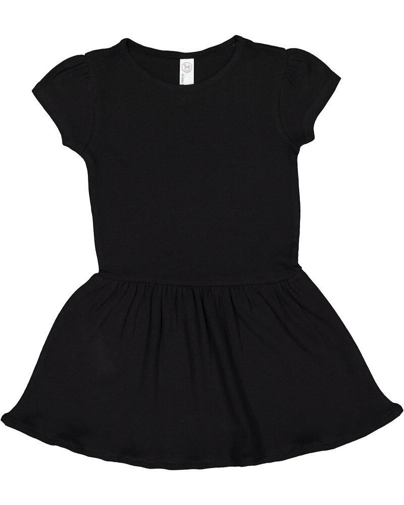 Rabbit Skins LA5323 - Toddler Baby Rib Dress