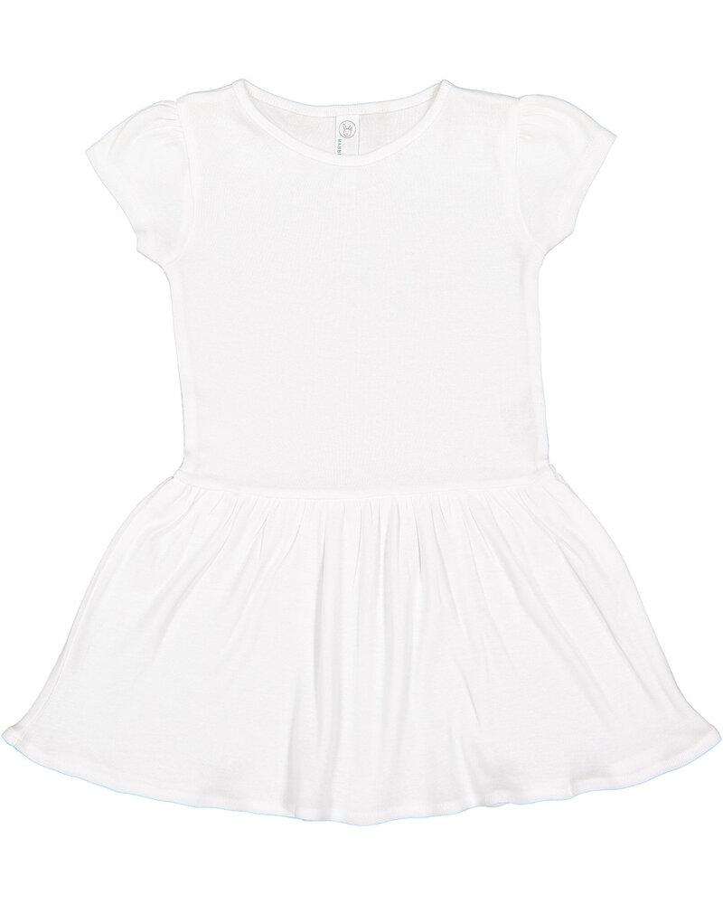 Rabbit Skins LA5323 - Toddler Baby Rib Dress