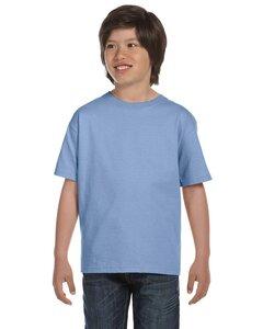 Hanes 5380 - Youth Beefy-T® T-Shirt Light Blue