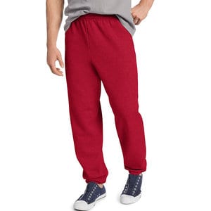Hanes P650 - EcoSmart® Sweatpants Deep Red