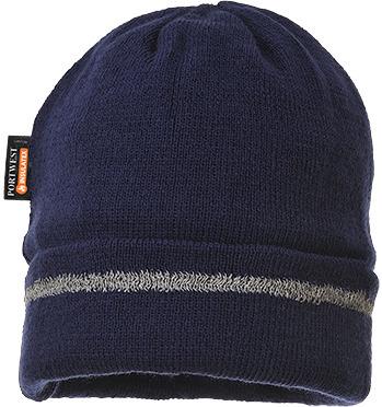 Portwest B023 - Knitted Hat Reflective Trim