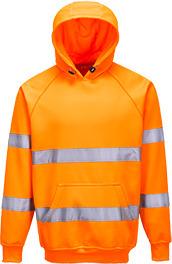 Portwest B304 - Hi-Vis Hooded Sweatshirt Orange