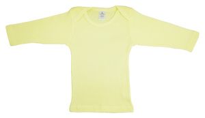 Infant Blanks 053B - long sleeve lap tee Pastel Yellow