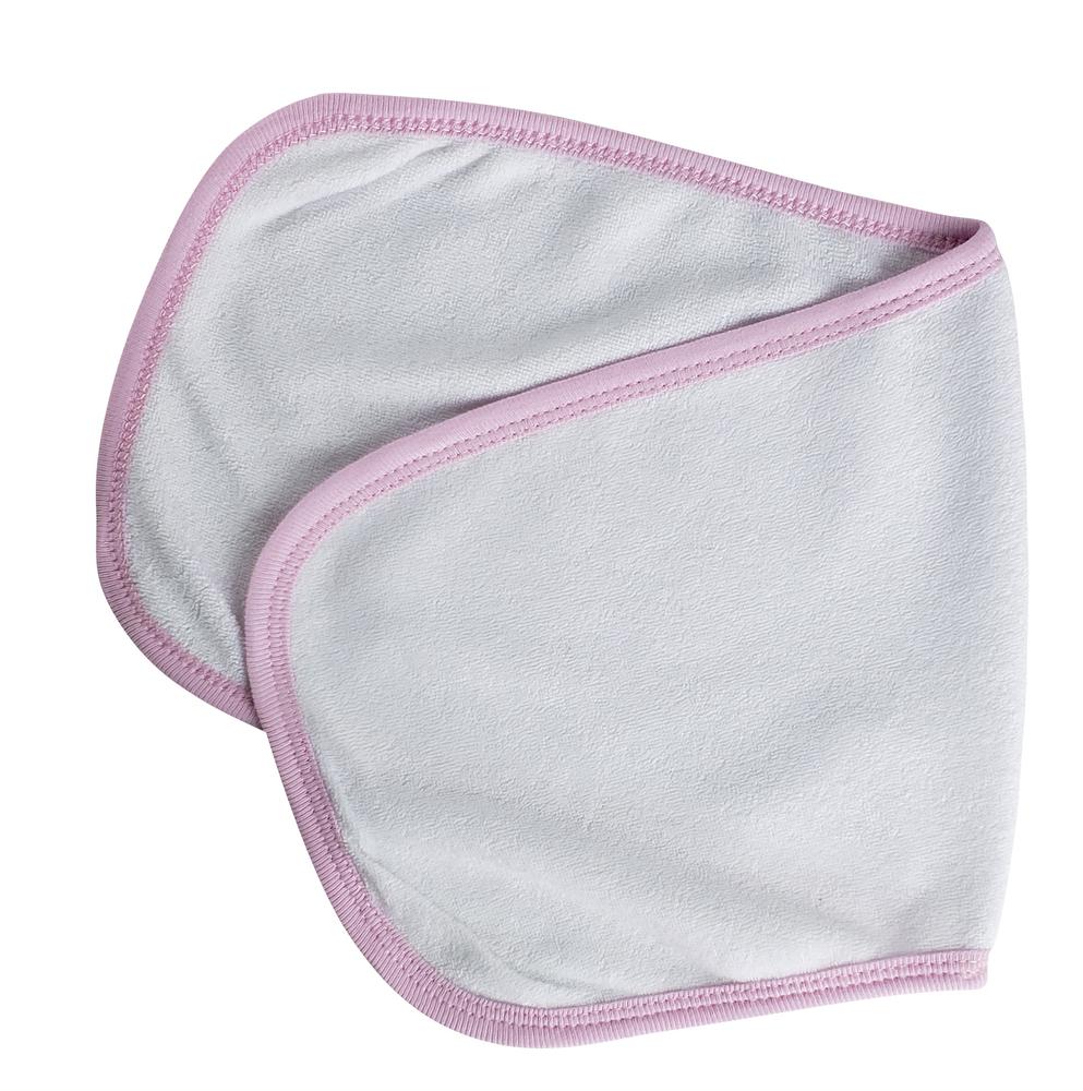 Infant Blanks 1025P - Baby burpcloth with trim